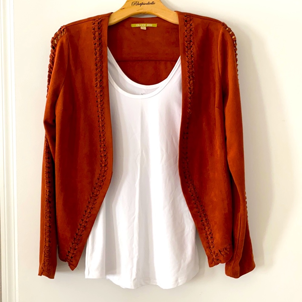 Gianni Bini Suede jacket- Sz XS